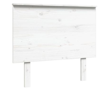 Uzglavlje za krevet bijelo 94 x 6 x 82,5 cm od masivne borovine