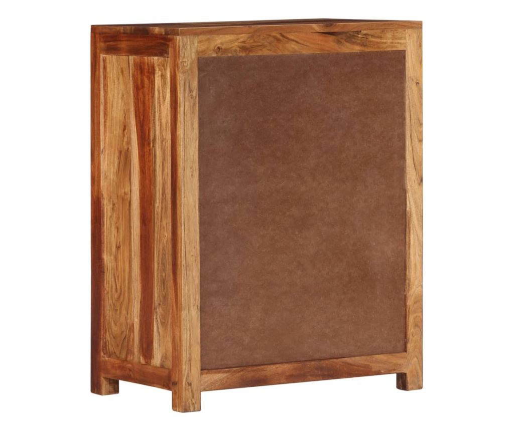 Služavka, 58,5x35x75,5 cm, masivno drvo akacije - 3