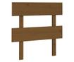 Bed headboard, honey brown, 103.5x3x81 cm, solid pine wood