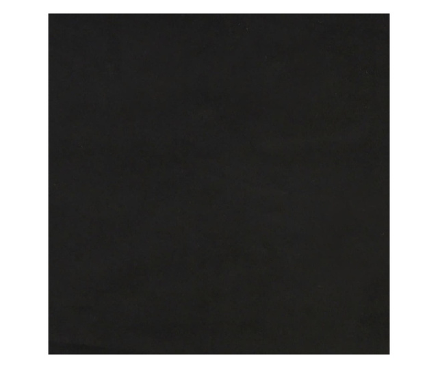 Madrac s džepičastim oprugama crni 90x190x20 cm od tkanine