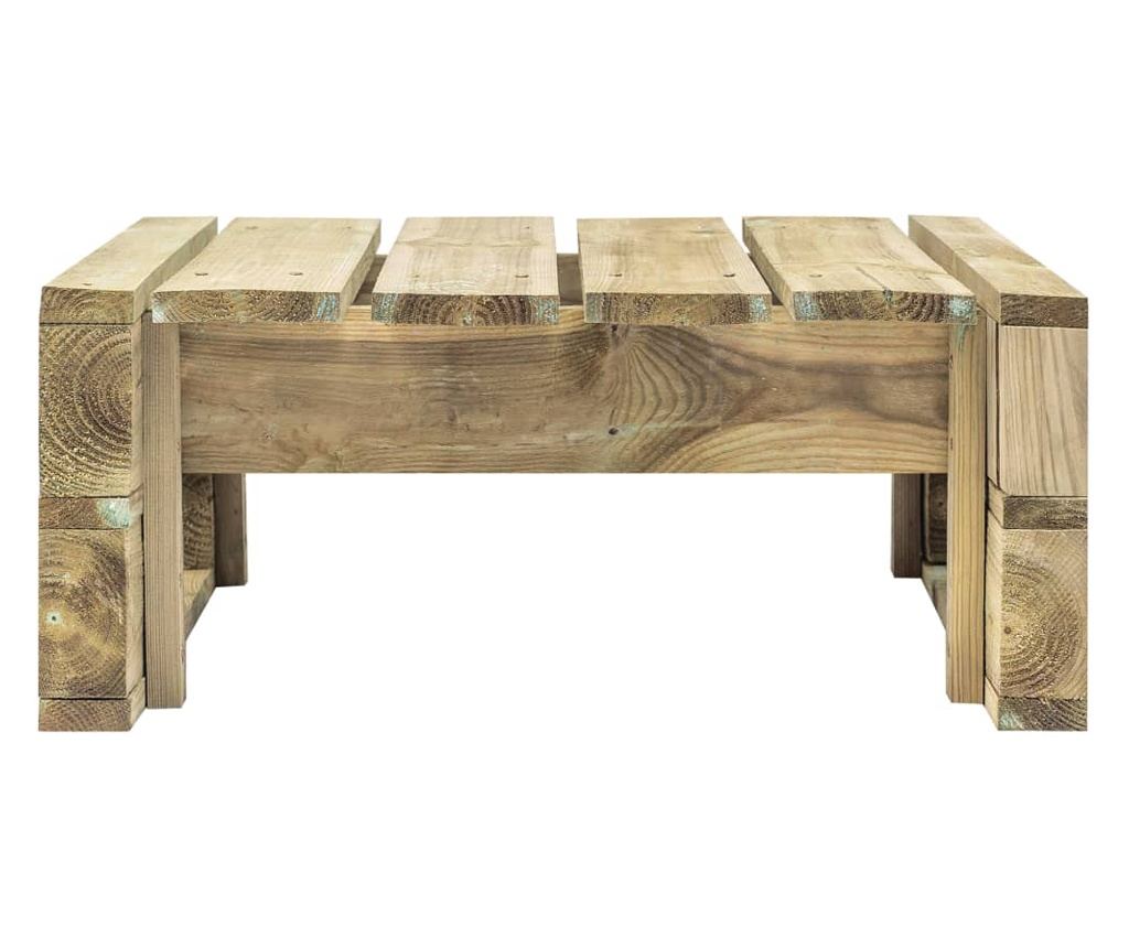 Vrtna klupa od paleta, drvo - 2