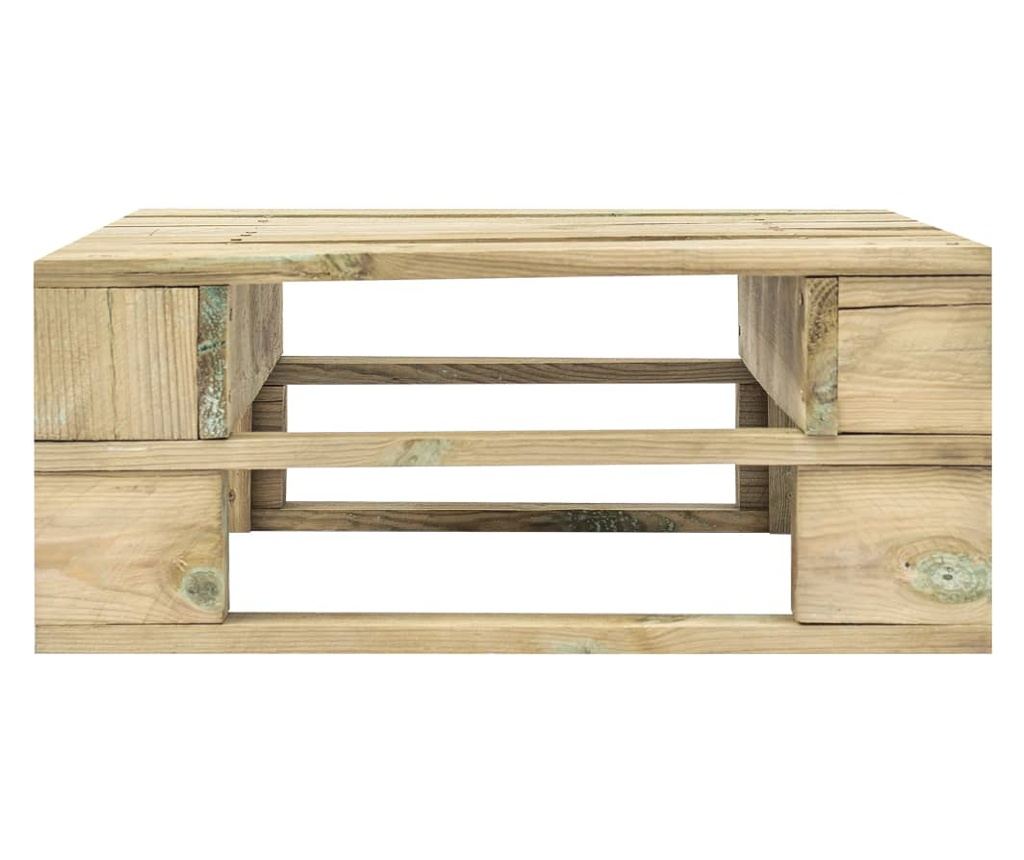 Vrtna klupa od paleta, drvo - 3