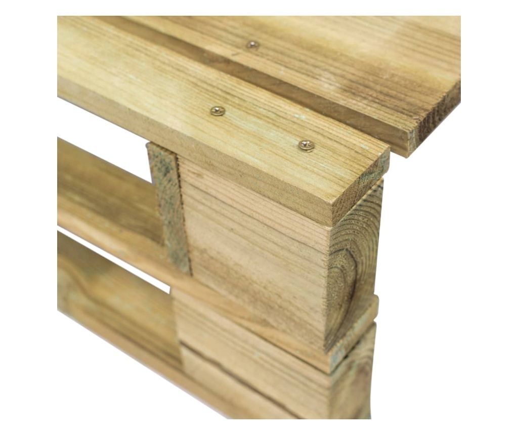 Vrtna klupa od paleta, drvo - 4