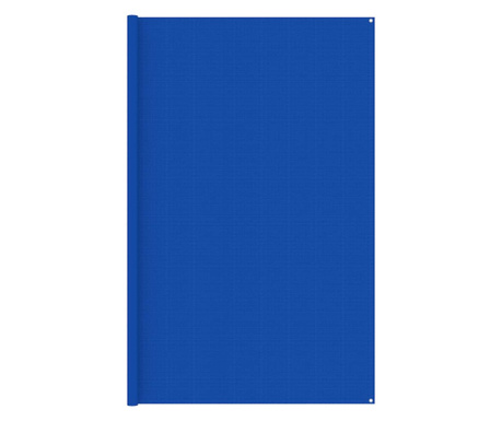 Covor pentru cort, albastru, 300x400 cm, HDPE