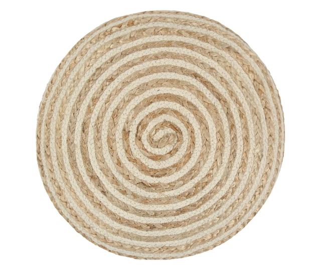 Ръчно изработен пуф, 40x45 см, юта