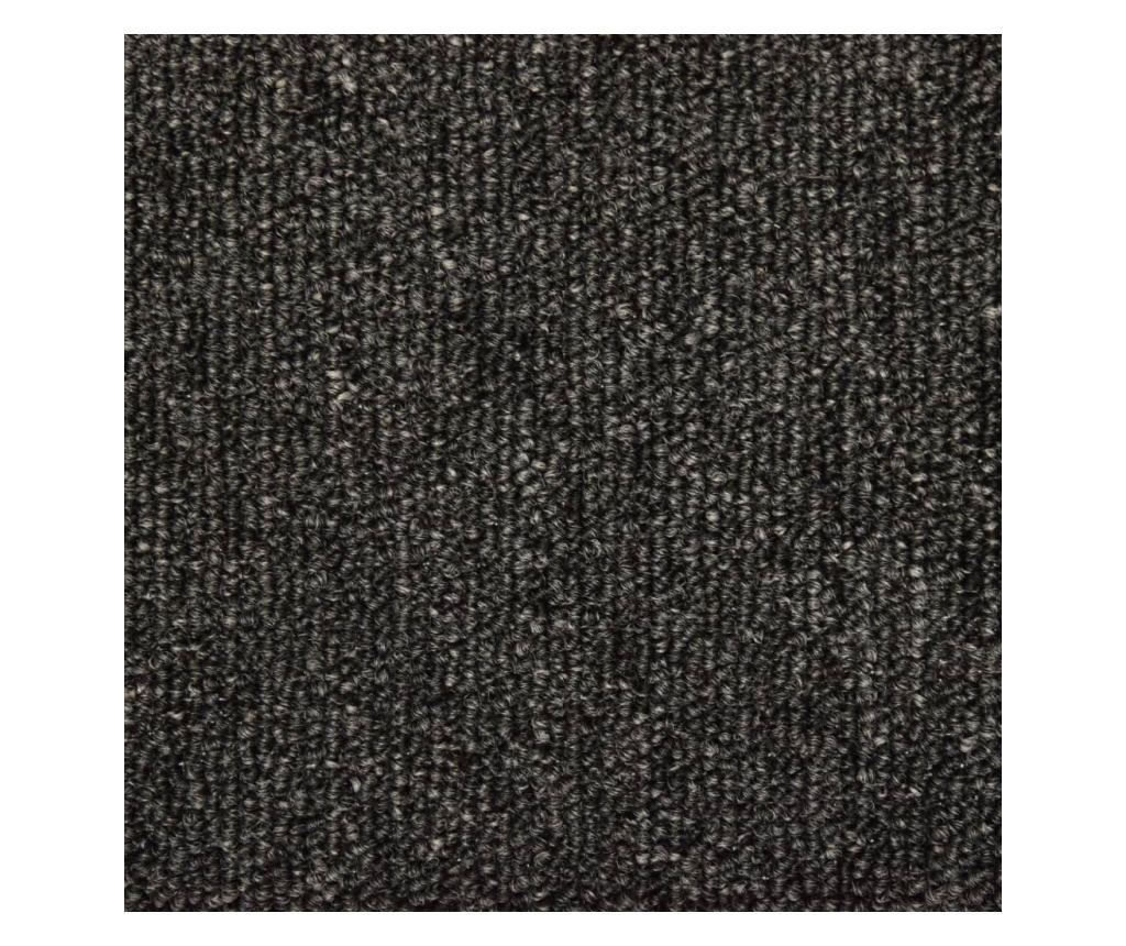 Tepisi za stepenice 15 kom 65x21x4 cm antracit - 17