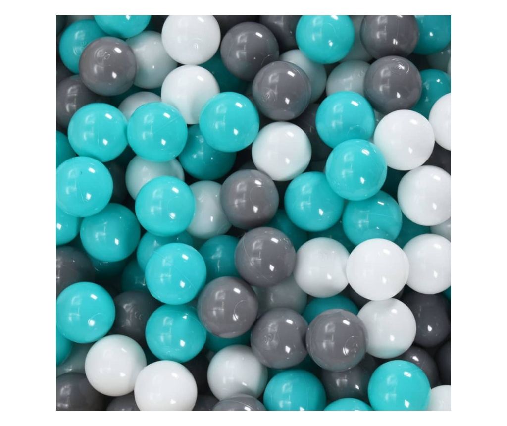 Gyerekjtsz stor 250 labdval, rzsaszn, 69x94x104 cm - 9