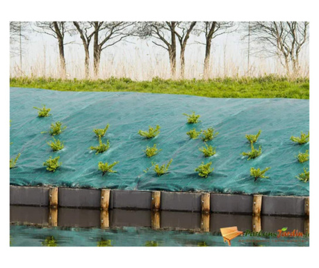 Agrotkanina przeciw chwastom, 2,1 x 25 m, zielona