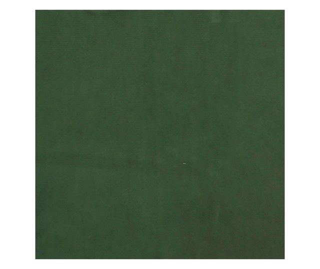 Kuhinjske stolice, 2 kom, Tamnozelene, Baršunaste