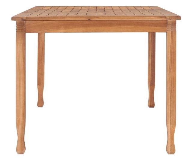 Set vrtne garniture, 7 komada, drvo tikovine