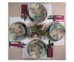 Set Complet Serviciu De Masa, Abstract Art, 12 piese, Cesiro, Multicolor
