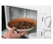 Set Complet Serviciu De Masa, Earth, 12 piese, Cesiro, Alb Ivoire cu maro