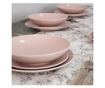 Set Complet Serviciu De Masa, Milkshake, 12 piese, Cesiro, Roz Mat