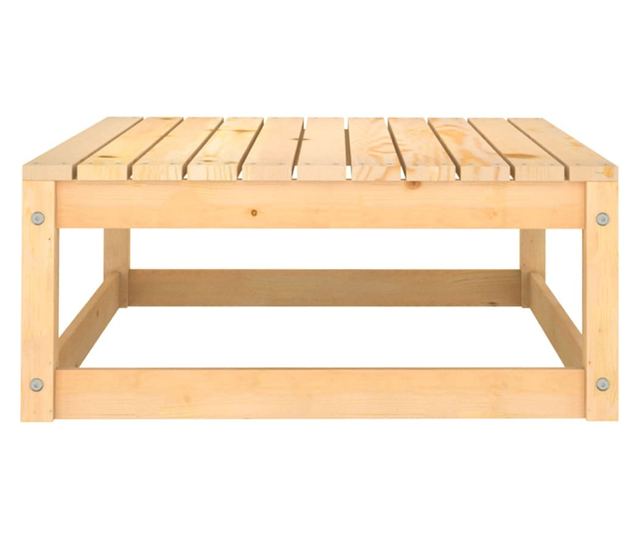 Tabure za vrt s jastukom, masivno drvo bora