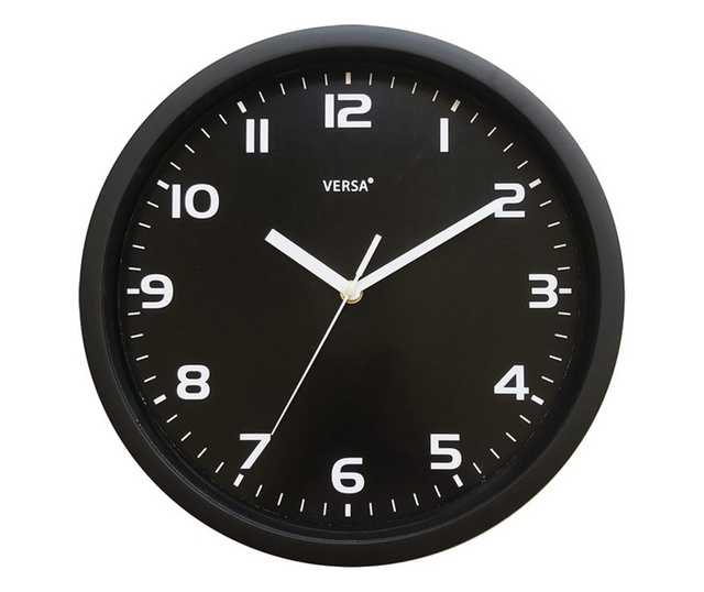 Стенен часовник (Ø 30 cm) Пластмаса - Червен