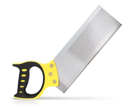 Navaris Tenon 12-инчов ръчен трион за дърво с фини зъби 48528.01