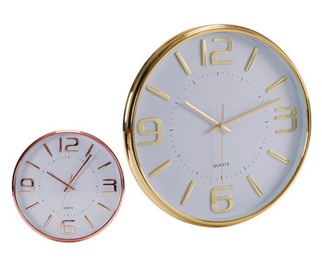 Часовник Кристал Пластмаса (33 x 4 x 33 cm)