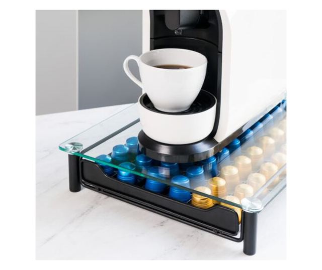 Органайзер за капсули Nespresso, 60 капсули, 30 x 40 x 6,5 см, 51112.01