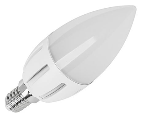 Λάμπα LED Κερί E14 Θερμό Λευκό 6W Ρυθμιζόμενο