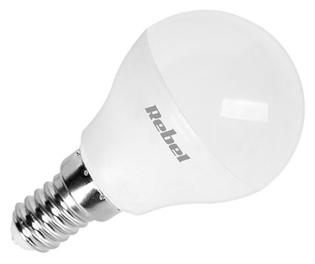 LED izzó G45 E27 8W meleg fehér 230V