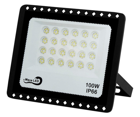 Proiector LED, Rezistent la Apa IP66, Lumina Rece, 220V, 100W