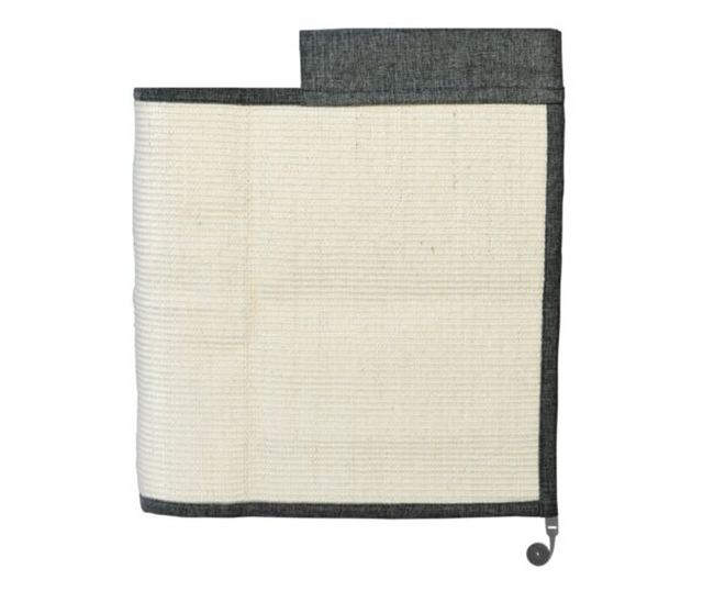 Защита от надраскване за котки, 60x70 см, сизал, сива, 47363.02