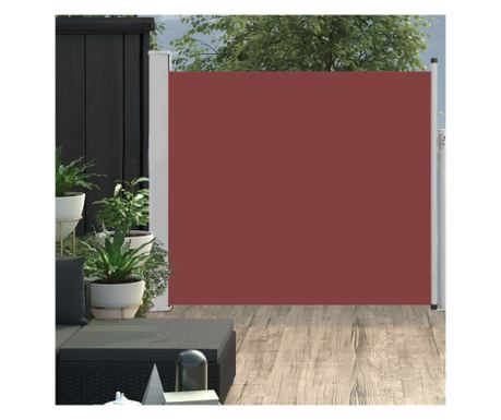 Stranska pomična terasa, rjava, 100 x 300 cm