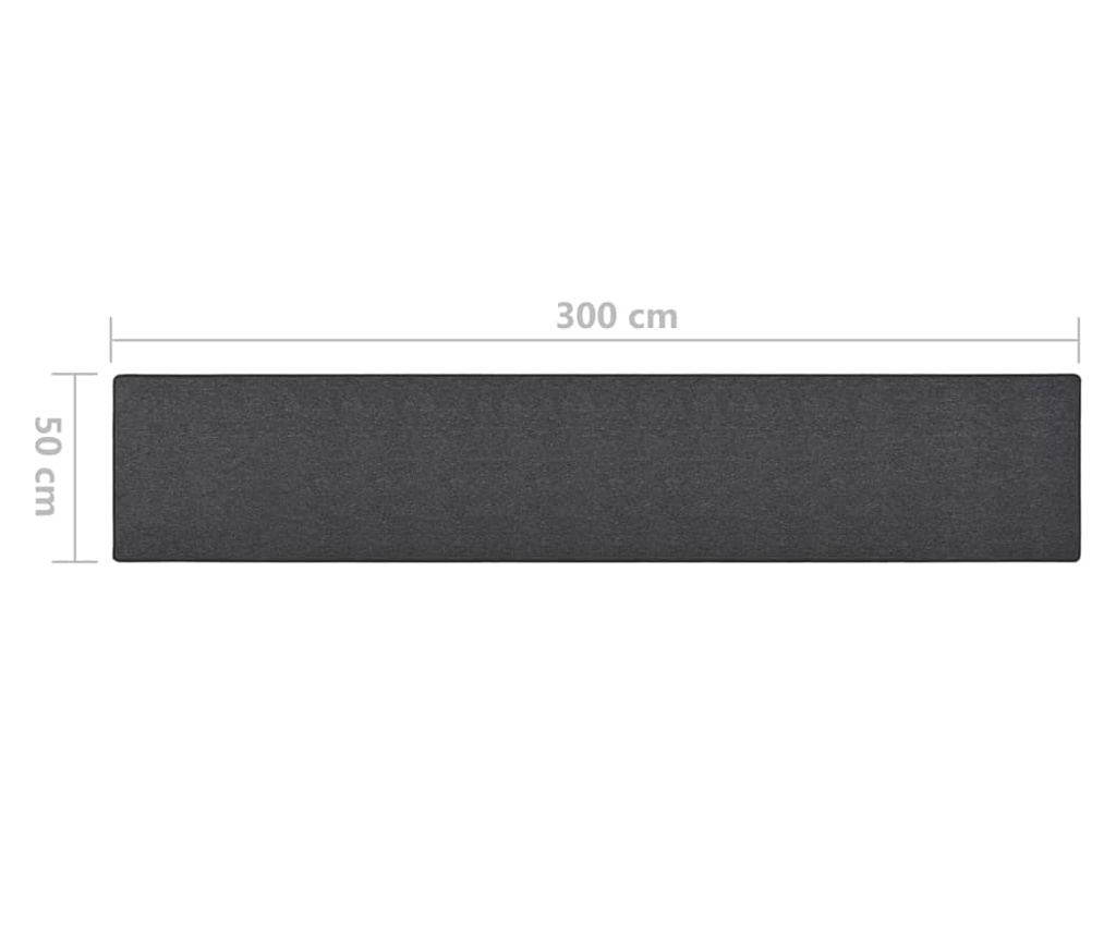 Tepih staza, antracit, 50x300 cm - 7