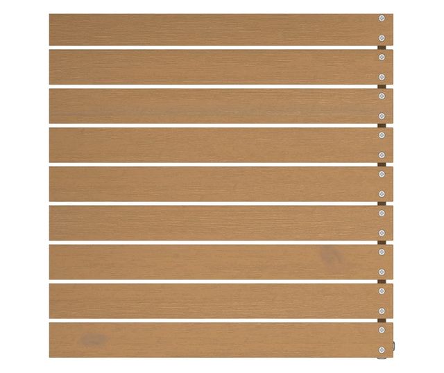 Canapele de mijloc de grădină 2 buc. maro miere lemn masiv pin