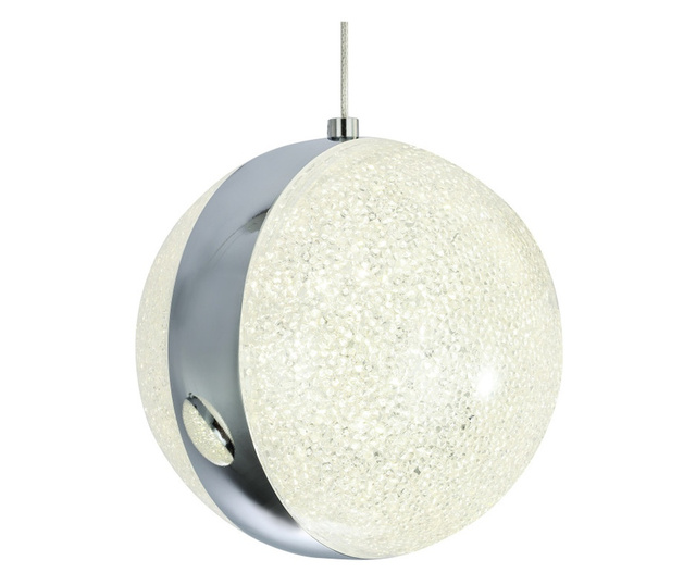 Pendul LED Tobias de 50W, 3710lm, lumina naturala 4000K, IP20, transparent, Globo