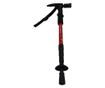 Baston extensibil IdeallStore®, Ol Helper, aluminiu, lampa LED, 110 cm, rosu
