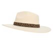 Palarie panama din stofa, PAMI, PD-0522-63, 58 cm Crem