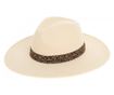 Palarie panama din stofa, PAMI, PD-0522-63, 58 cm Crem