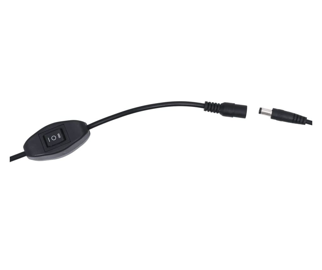 LED svetilka za akvarij s sponama 55-70 cm modra in bela - 11