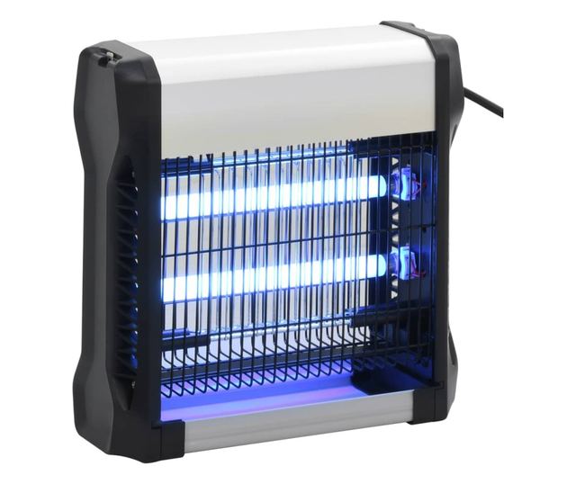 Lapač hmyzu černý hliník ABS 12 W