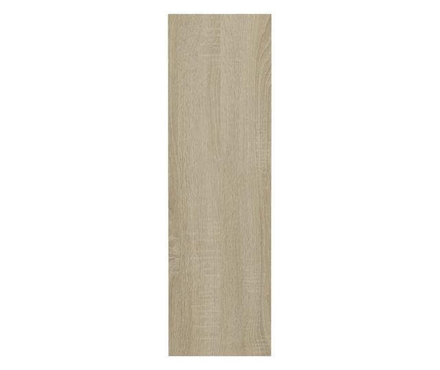 Pantofare de perete, 2 buc., stejar sonoma, 60x18x60 cm PAL