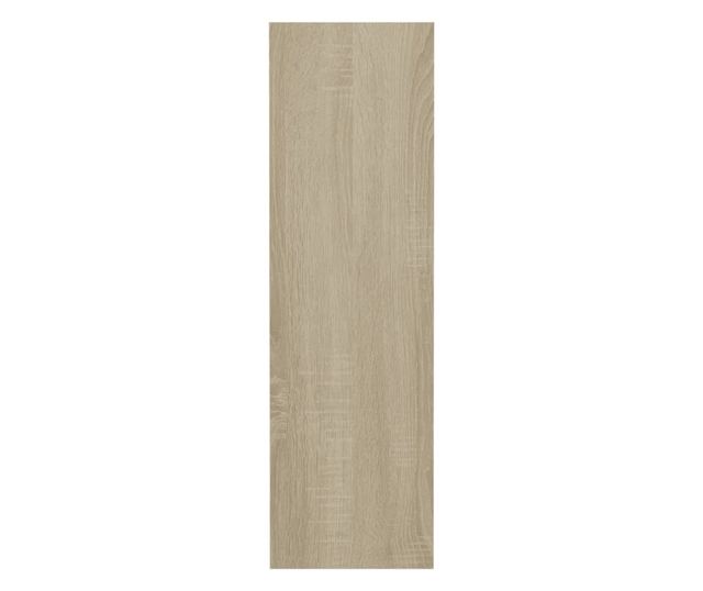 Pantofar de perete, stejar Sonoma, 60x18x60 cm, PAL