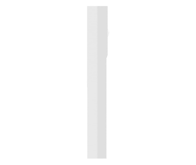 Ormarić za perilicu rublja visoki sjaj bijeli 64x25,5x190 cm