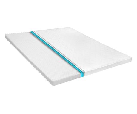 Nadložak za madrac, profil tipa jaje s hladnom pjenom, 6 cm, 180x200 cm