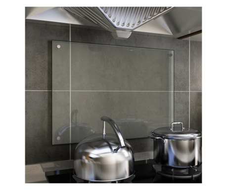 Panou antistropi bucătărie transparent 70x50cm sticlă securiz.