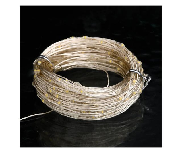 Instalacija s 300 LED svjetlima, toplo bijela, 30 m