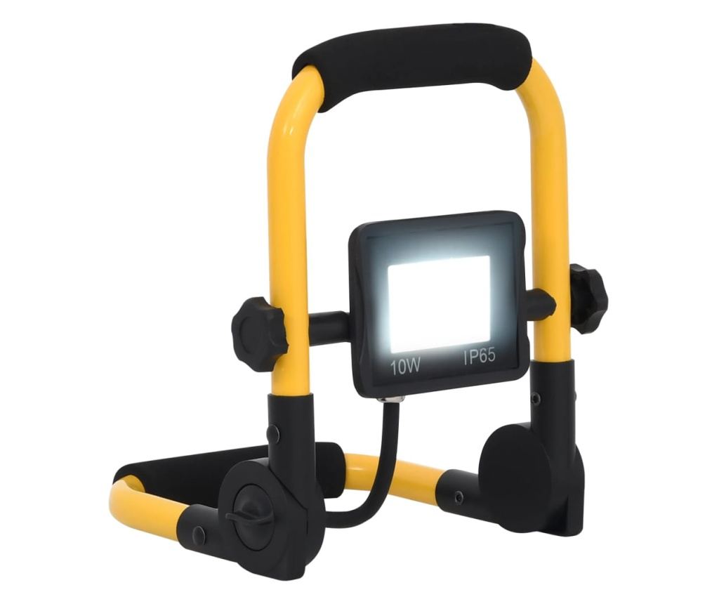 hideg fehér fényű fogantyúval ellátott LED-es reflektor 10 W - 2