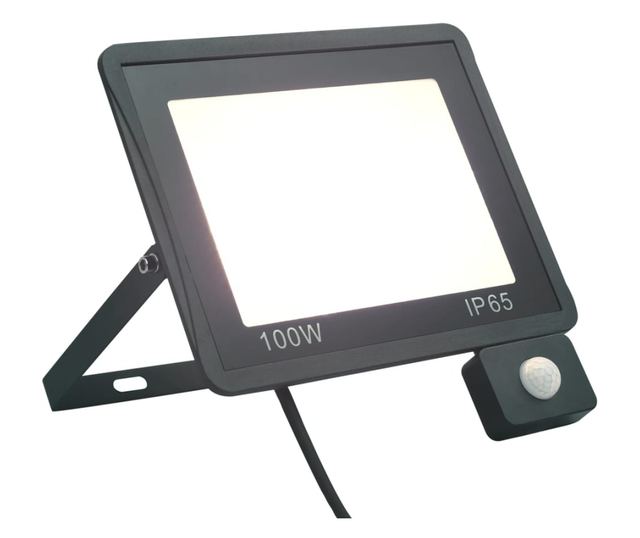 hideg fehér fényű szenzoros LED-reflektor 100 W