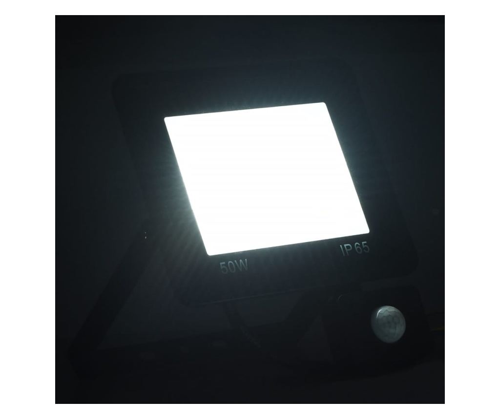 hideg fehér fényű szenzoros LED-reflektor 50 W - 4