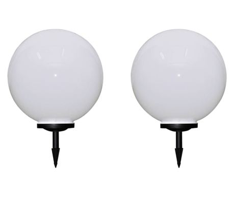 Vanjske LED svjetiljke za stazu 2 kom. 50 cm, s klinom za tlo