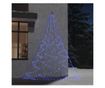 Brad de perete carlig metalic albastru 260 LED 3 m int/exterior