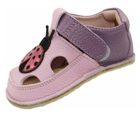 Sandale din piele pentru fete Tega TGGA4-22, Roz