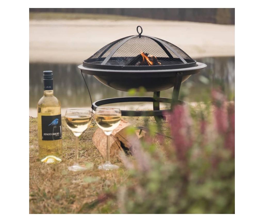 RedFire Atlanta crna čelična vatra 51 cm 85014 - 6