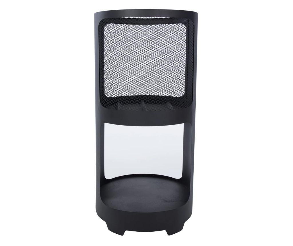 RedFire Kamin Buffalo, mat crna, 44 x 90 cm, čelik - 2