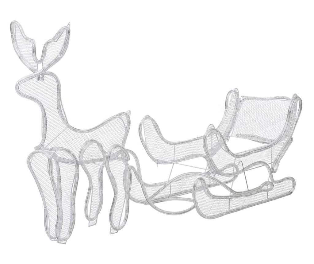 Božićna rasvjeta, saonicama i jelenom, 432 LED diode - 3
